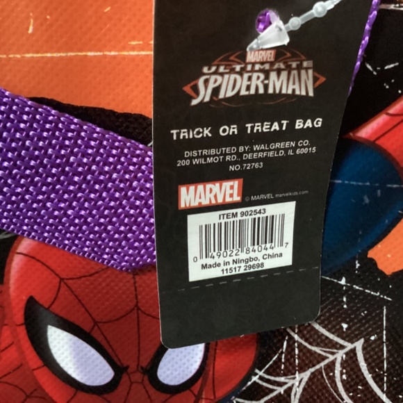 Halloween Trick or Treat Bags Bundle 5 Bags New with tag 13” x 15.5” x 4” - Picture 7 of 12